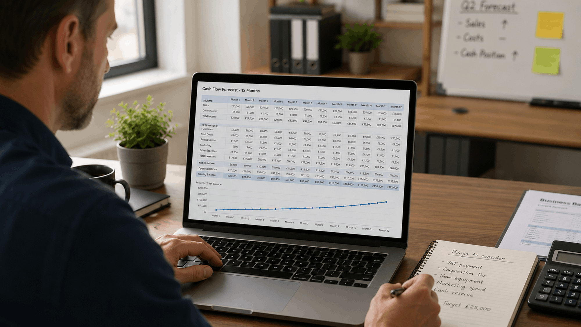 Cash Flow Forecasting for Small Businesses: What Should You Include?